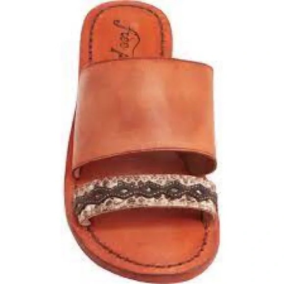 Free People | Saturday Sandals - Leather Ginger Various Sizes Available - Picture 2 of 7